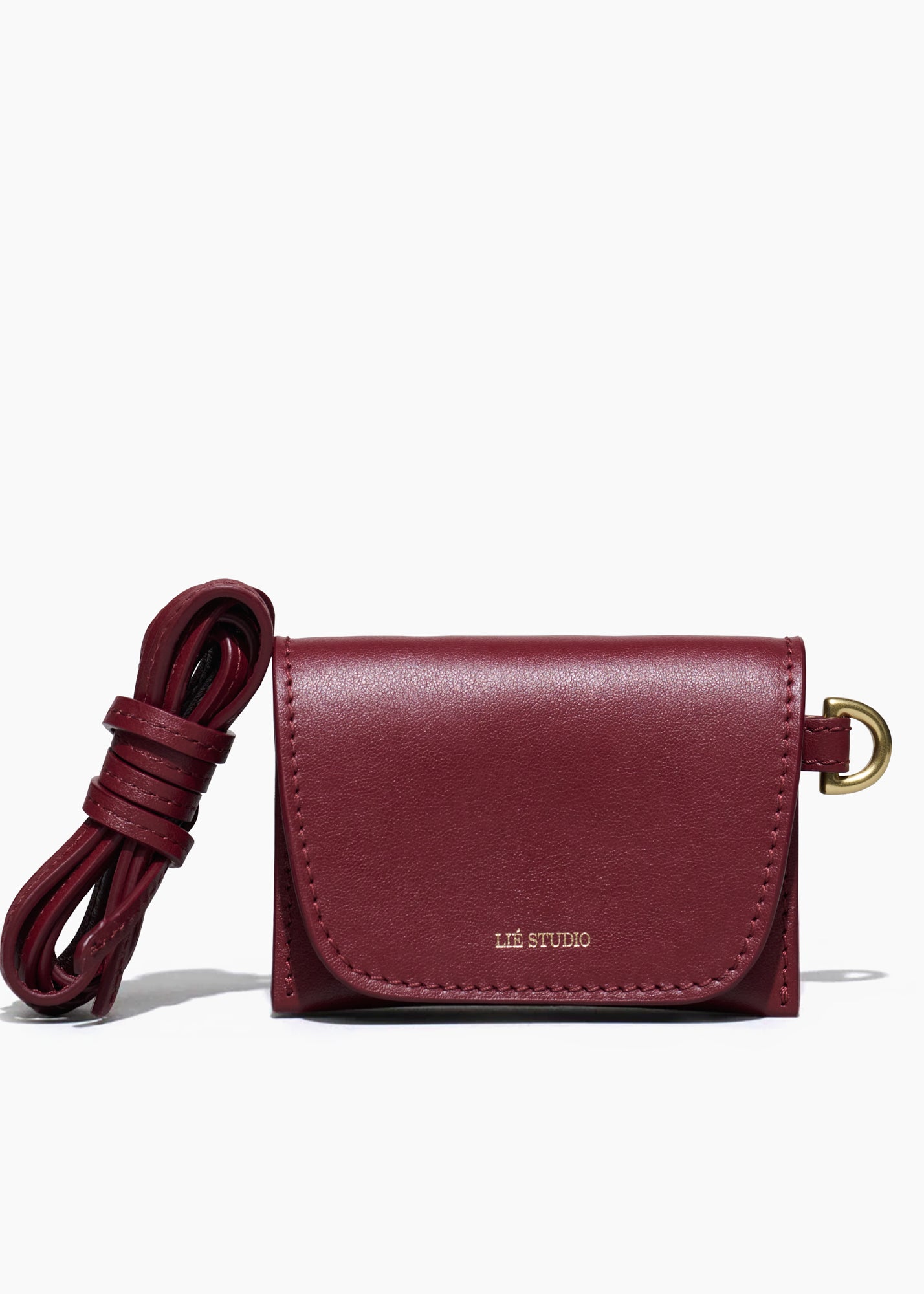 The Stella Wallet Burgundy Red